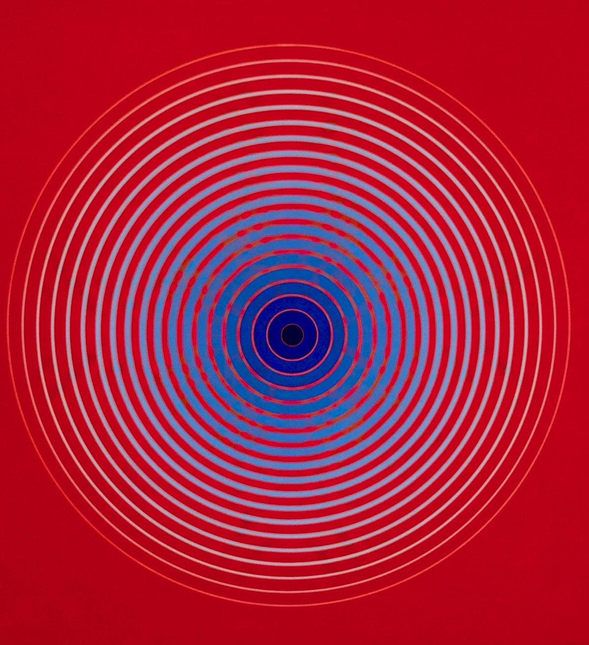 Cercle variation en rouge