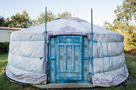 Yourte traditionnelle