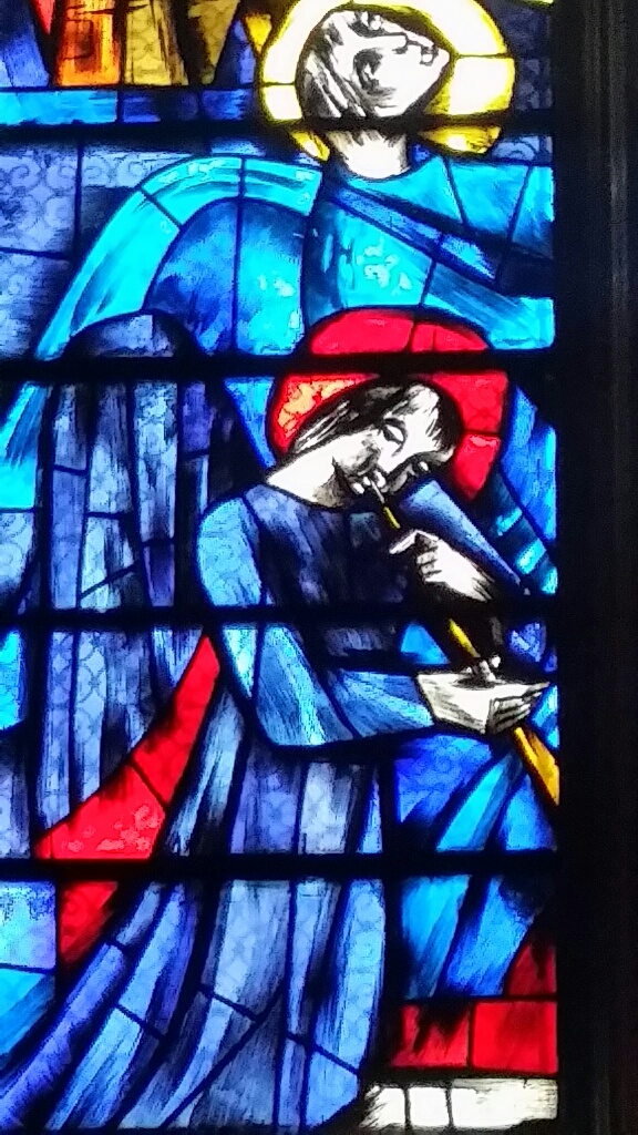 bleu vitrail Cherbourg