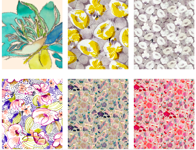 Dessins textiles