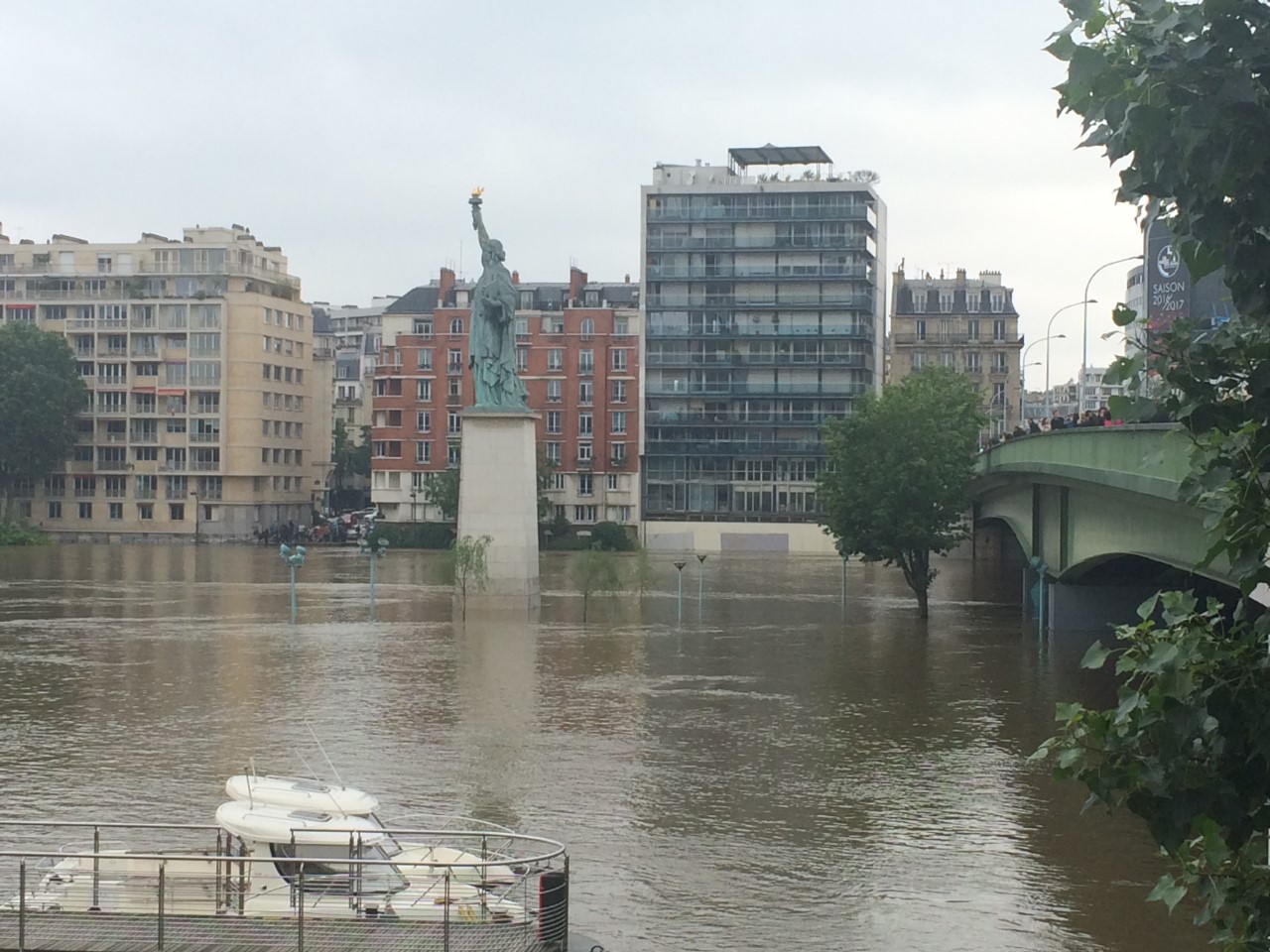 La Seine en crue 2017