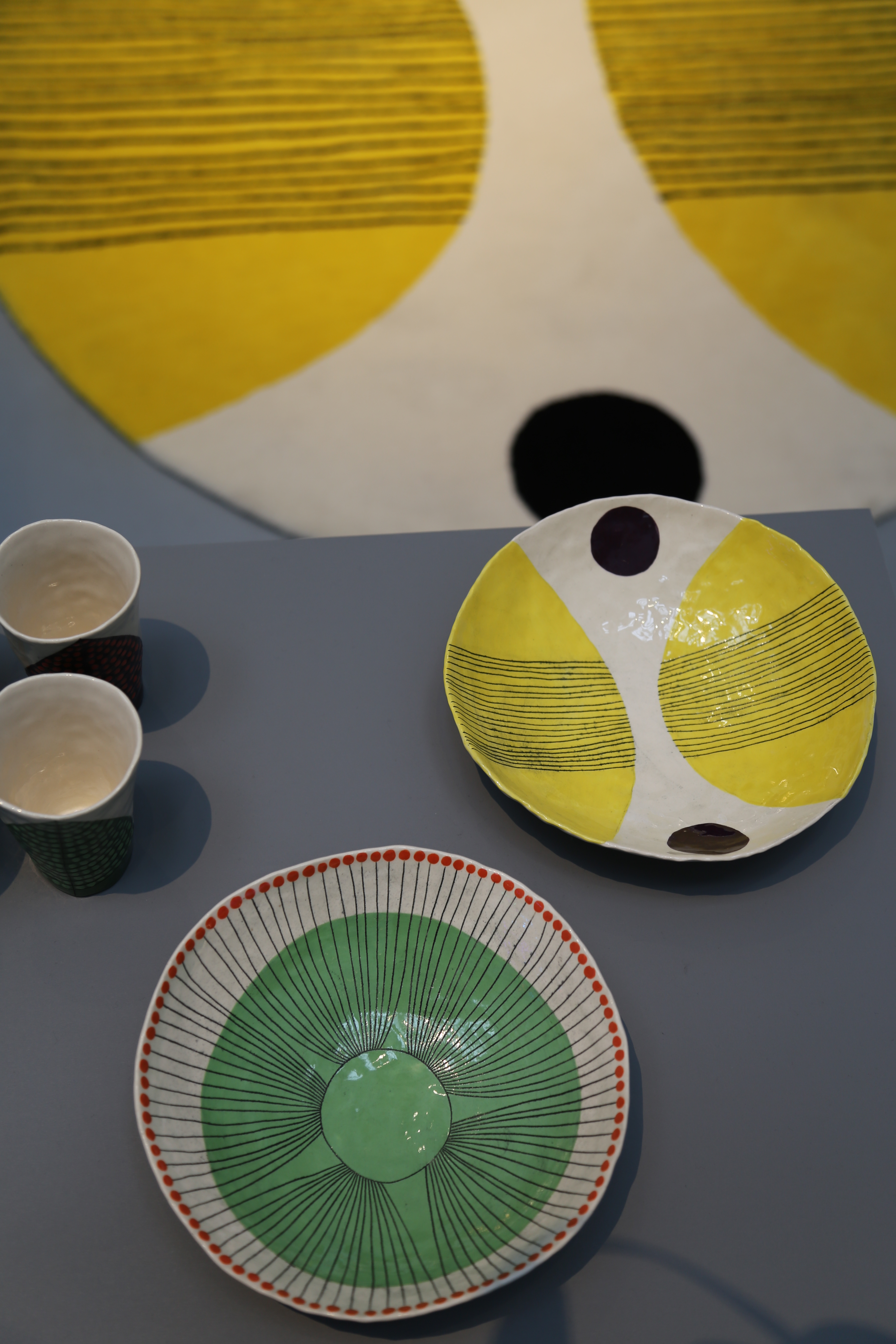 Vaisselles colorées