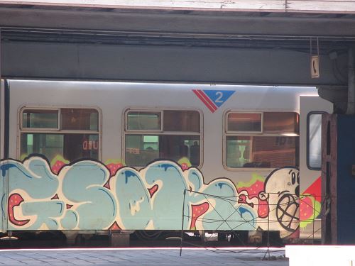 Train en gare de Cologne