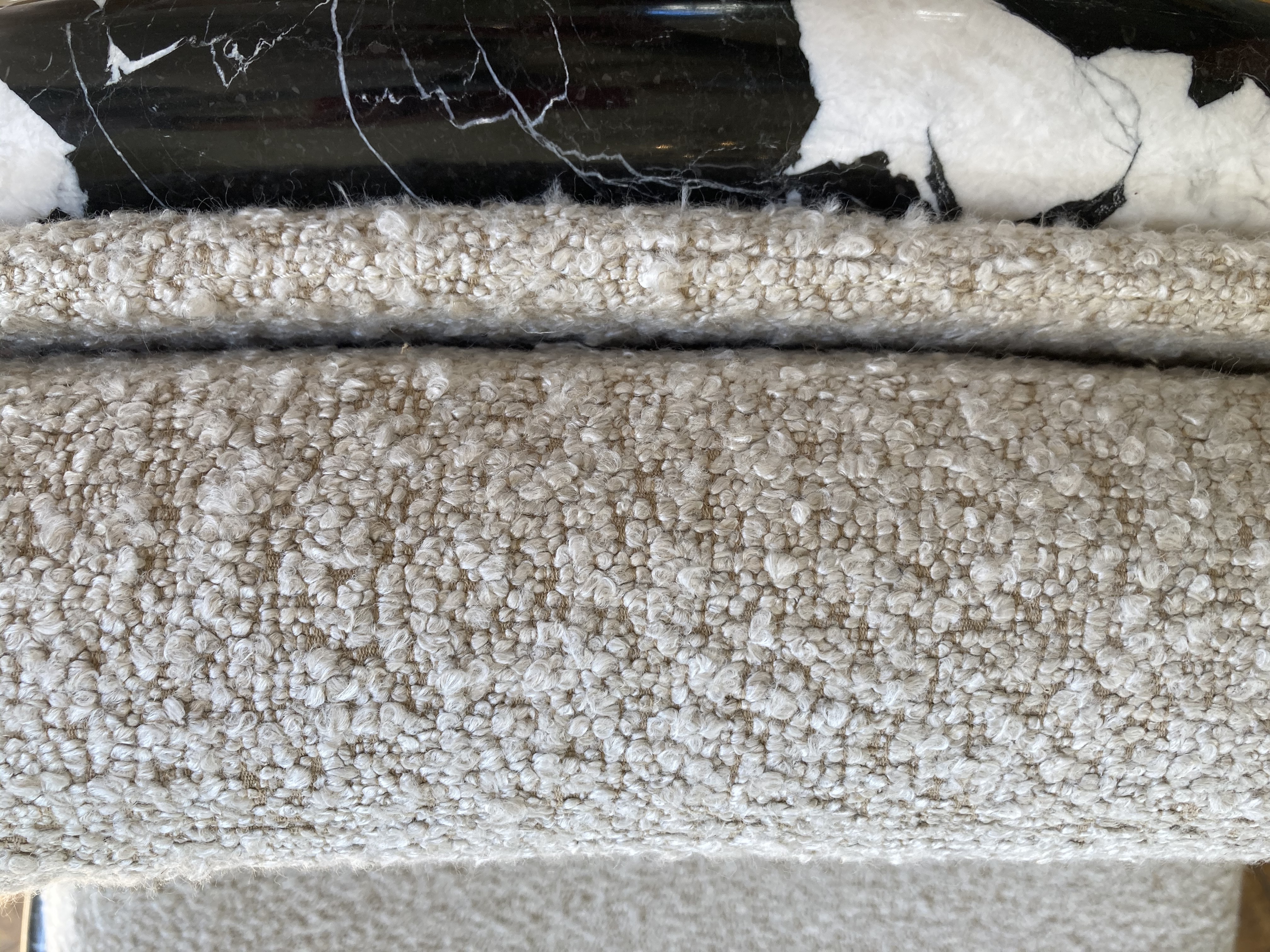 melange de matières tissus Metaphore