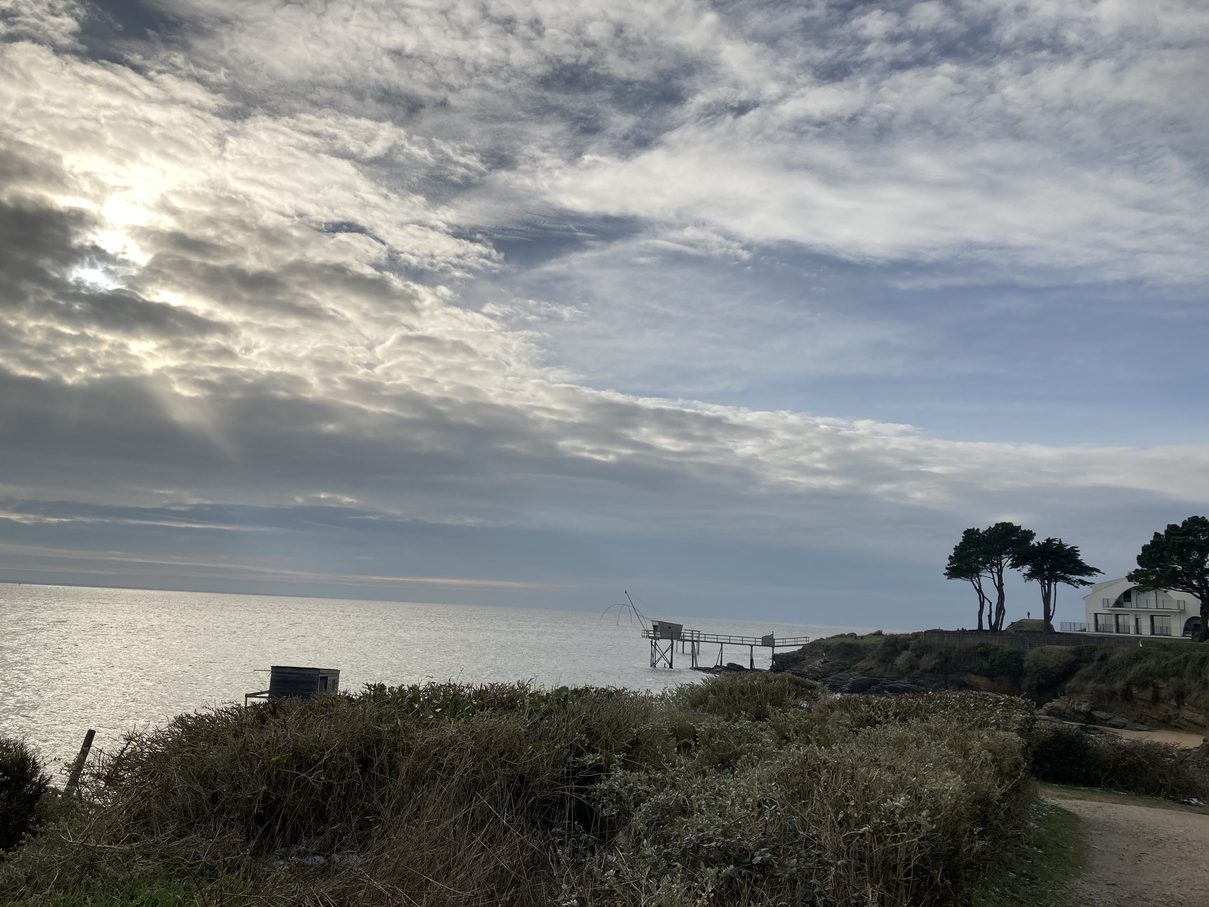 La cote vue du chemin des douaniers