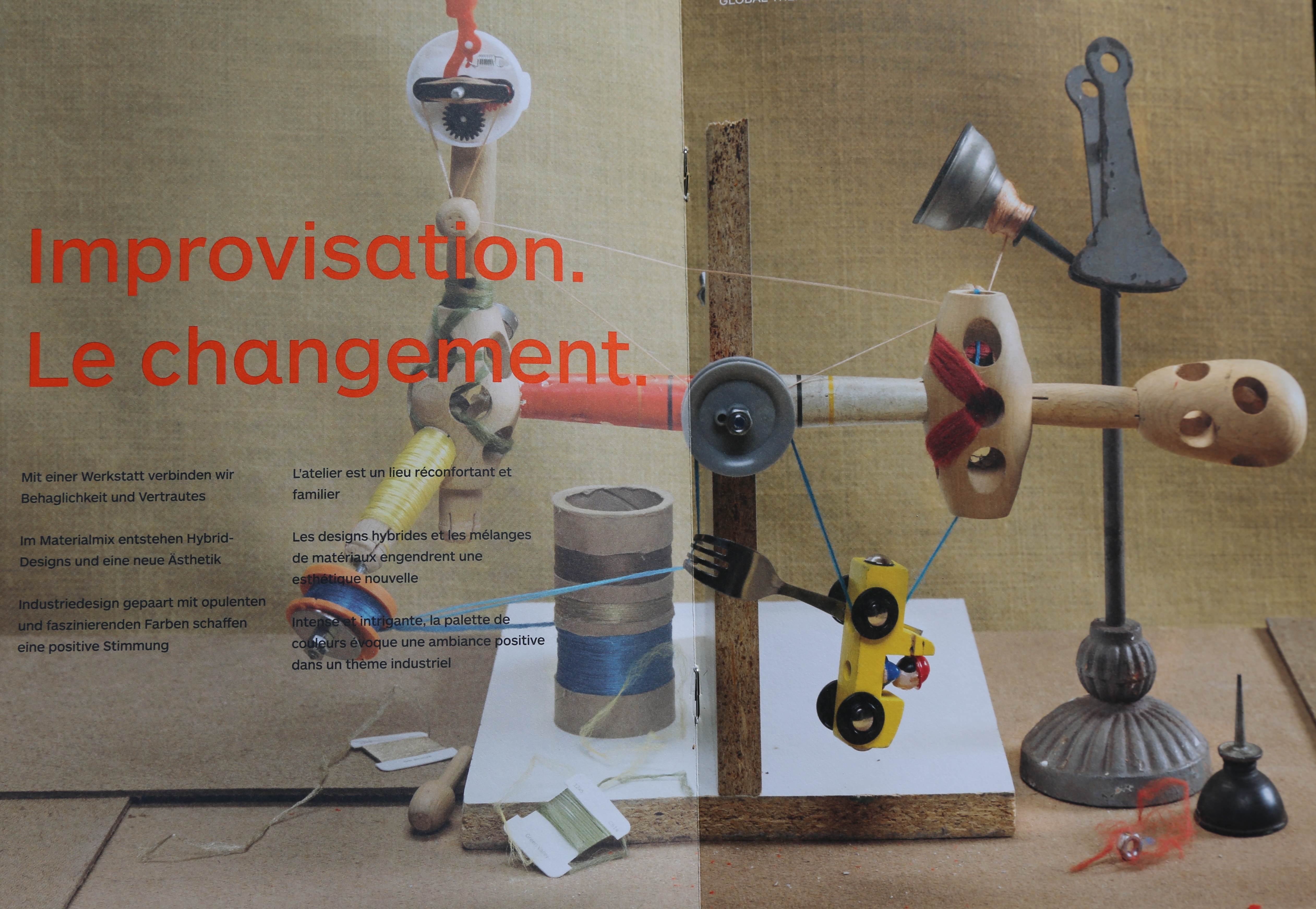 Le changement, l'improvisation