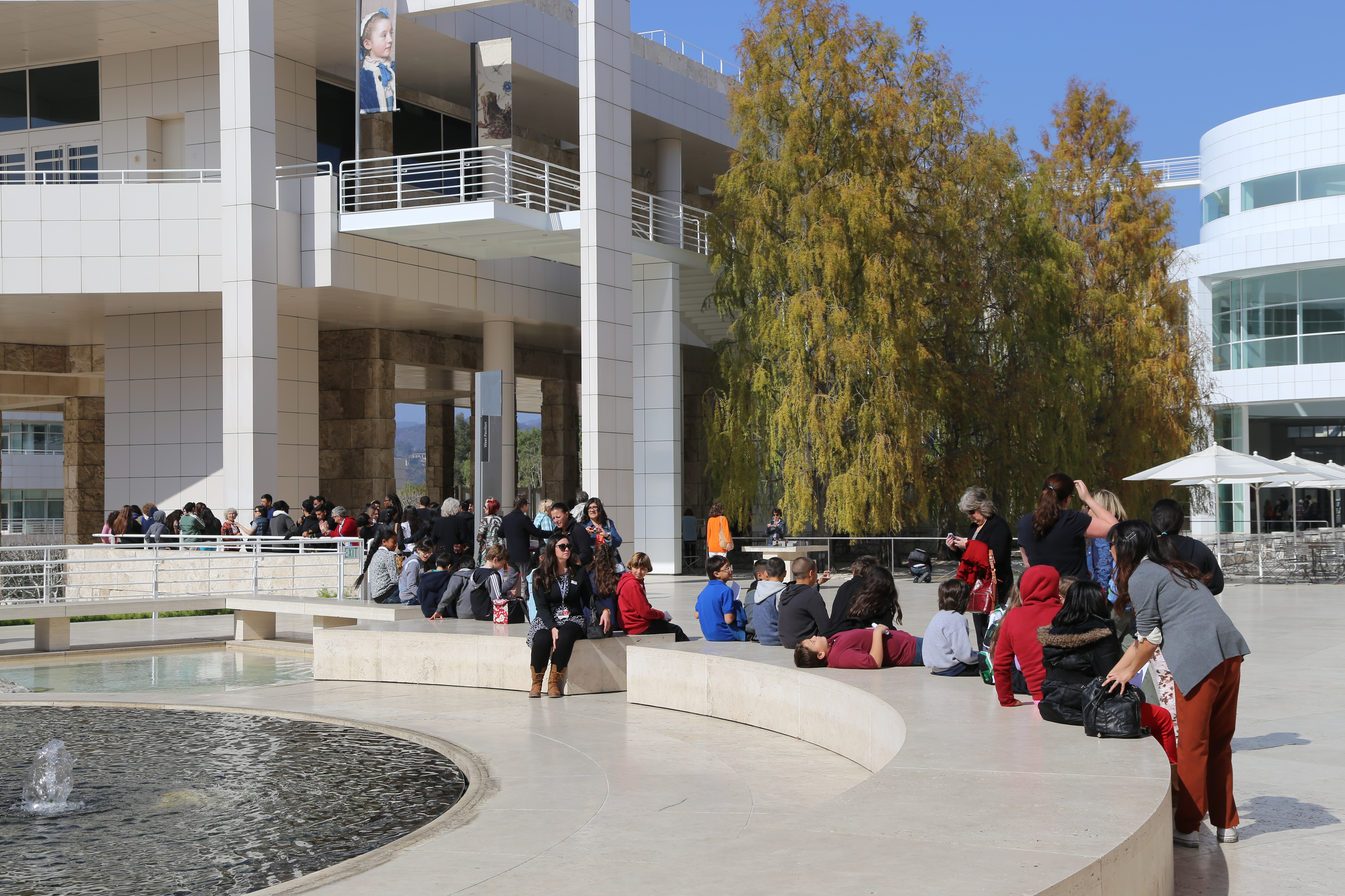 Los Angeles Getty la Fontaine