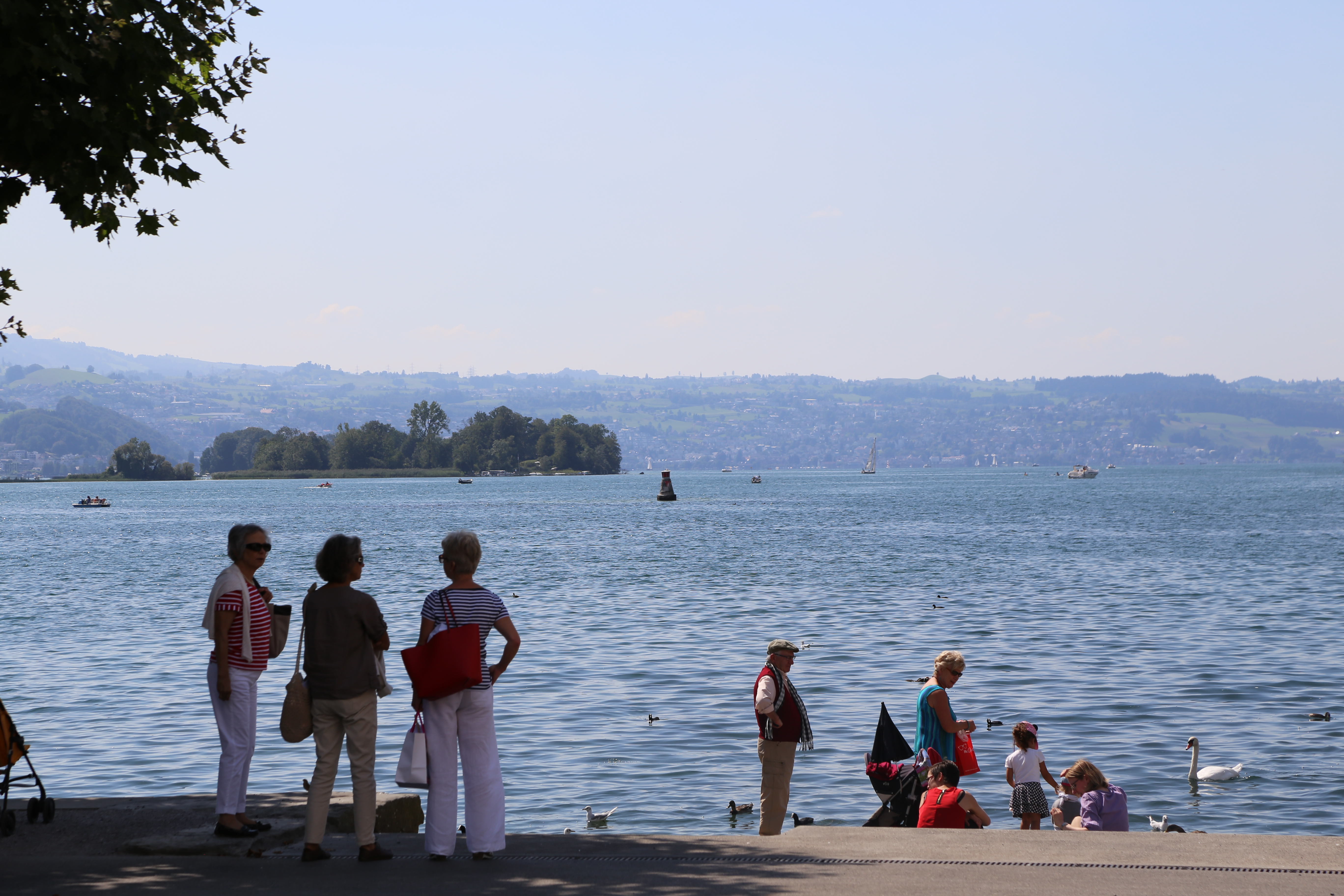 Ballade au bord du lac