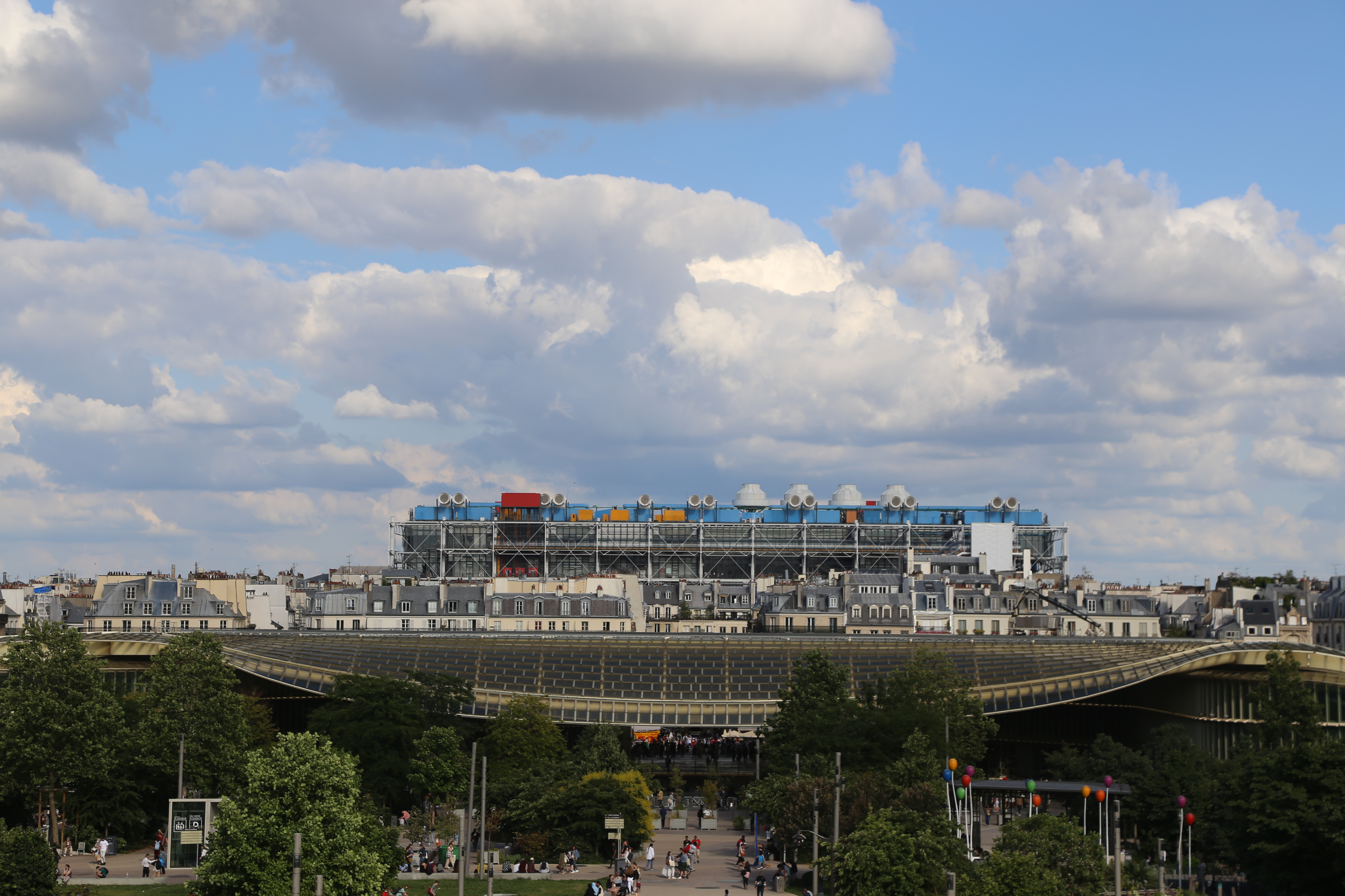 Vue sur Pompidou