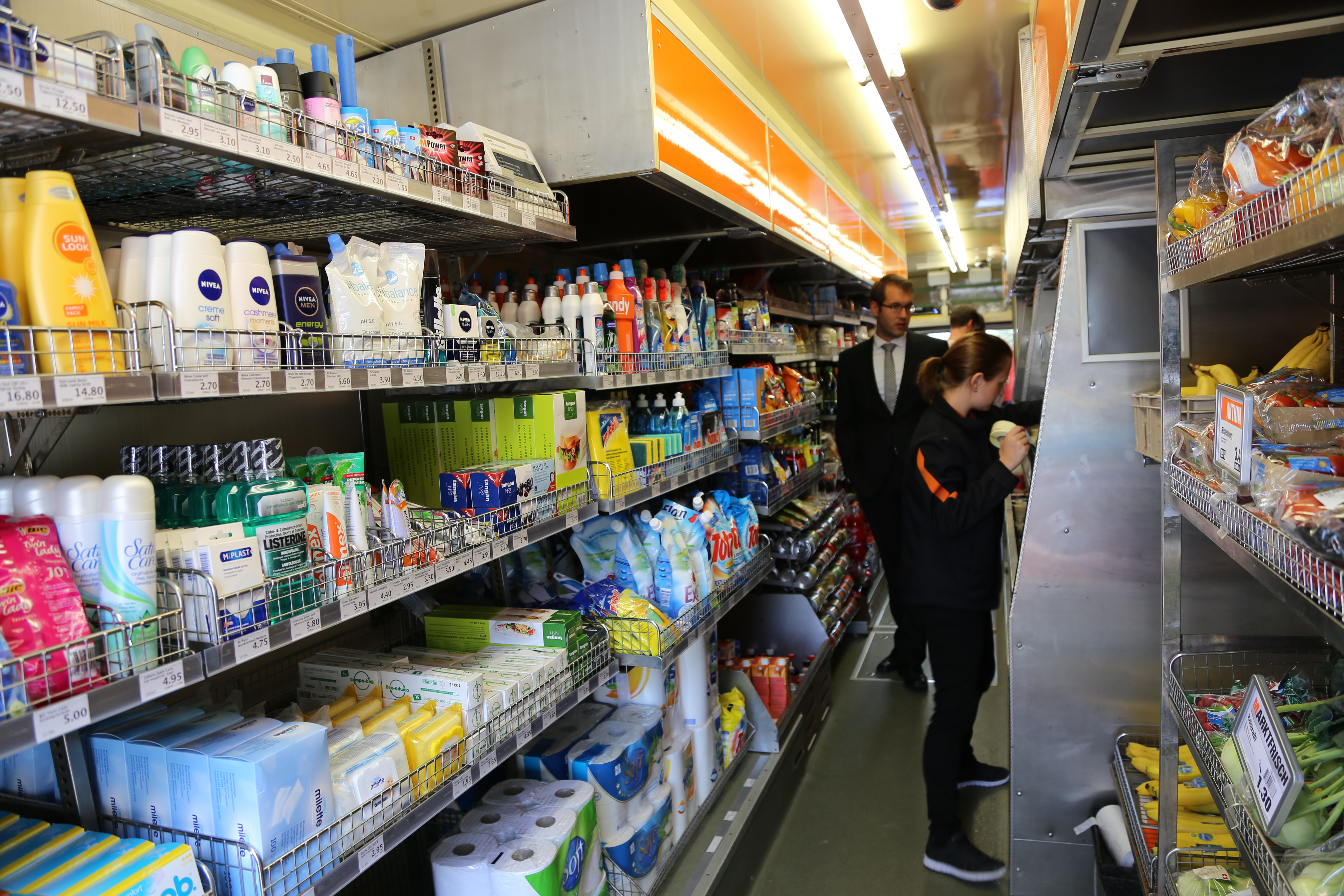 Interieur du magasin