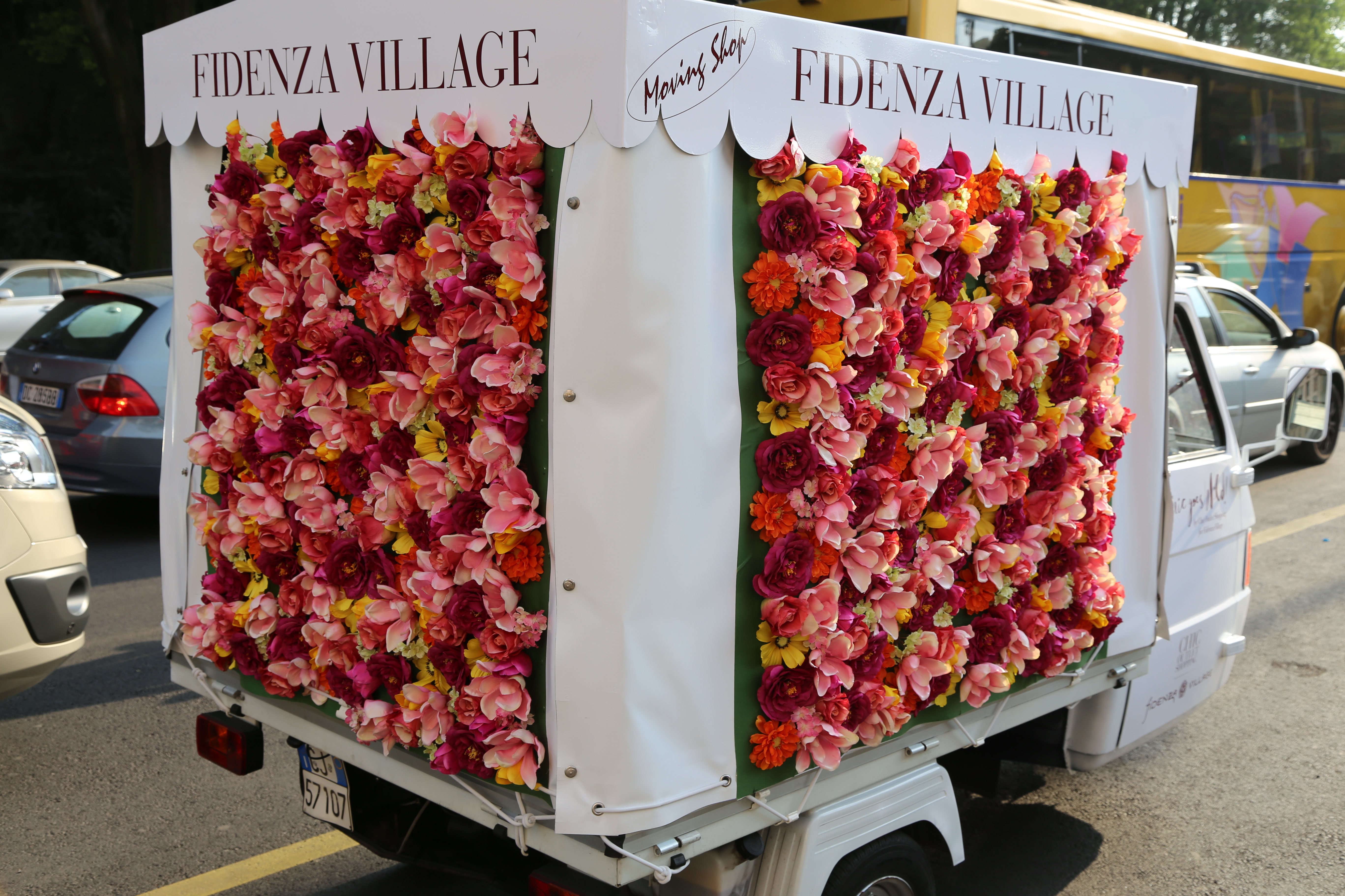Camionette rose
