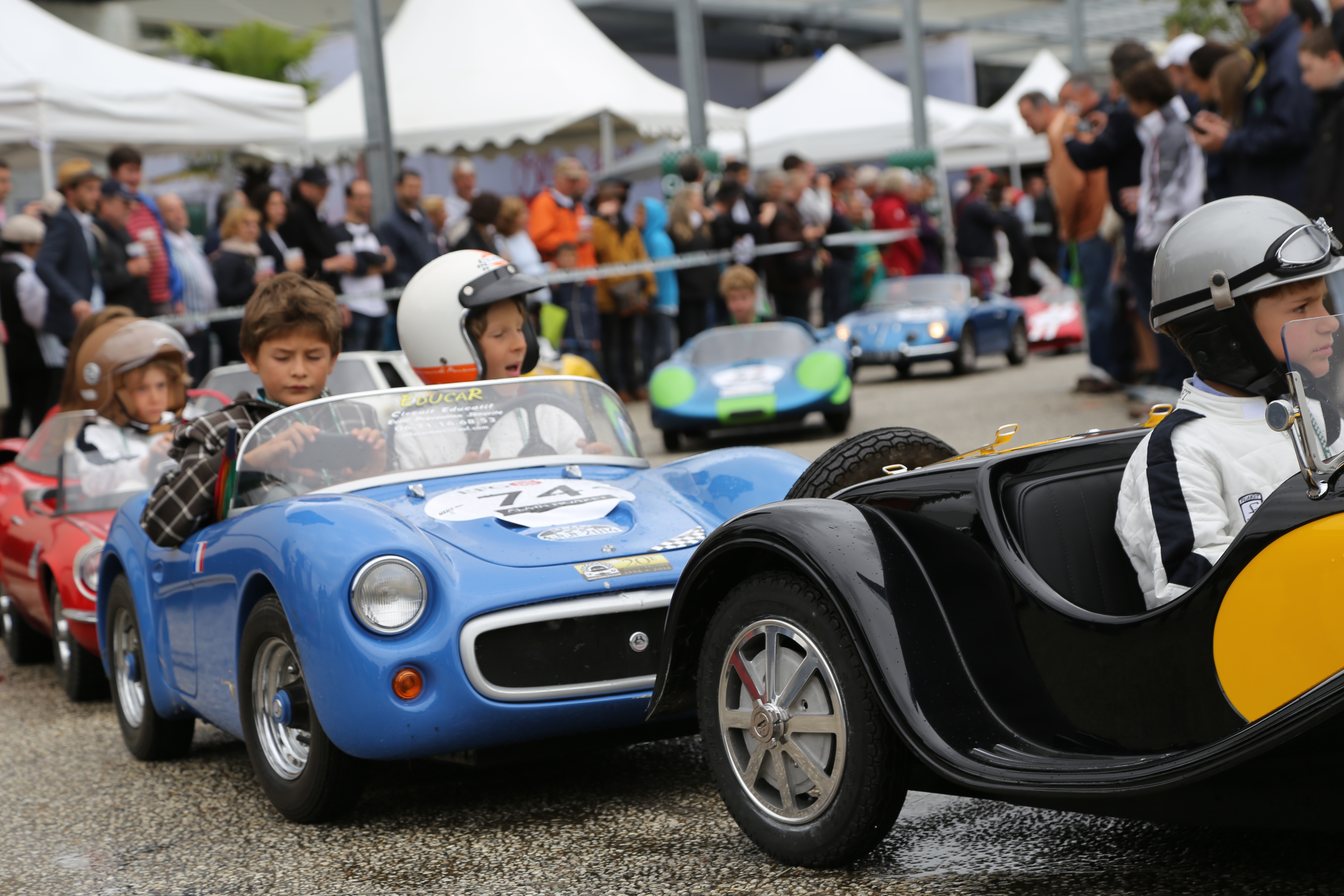 Parade après la course