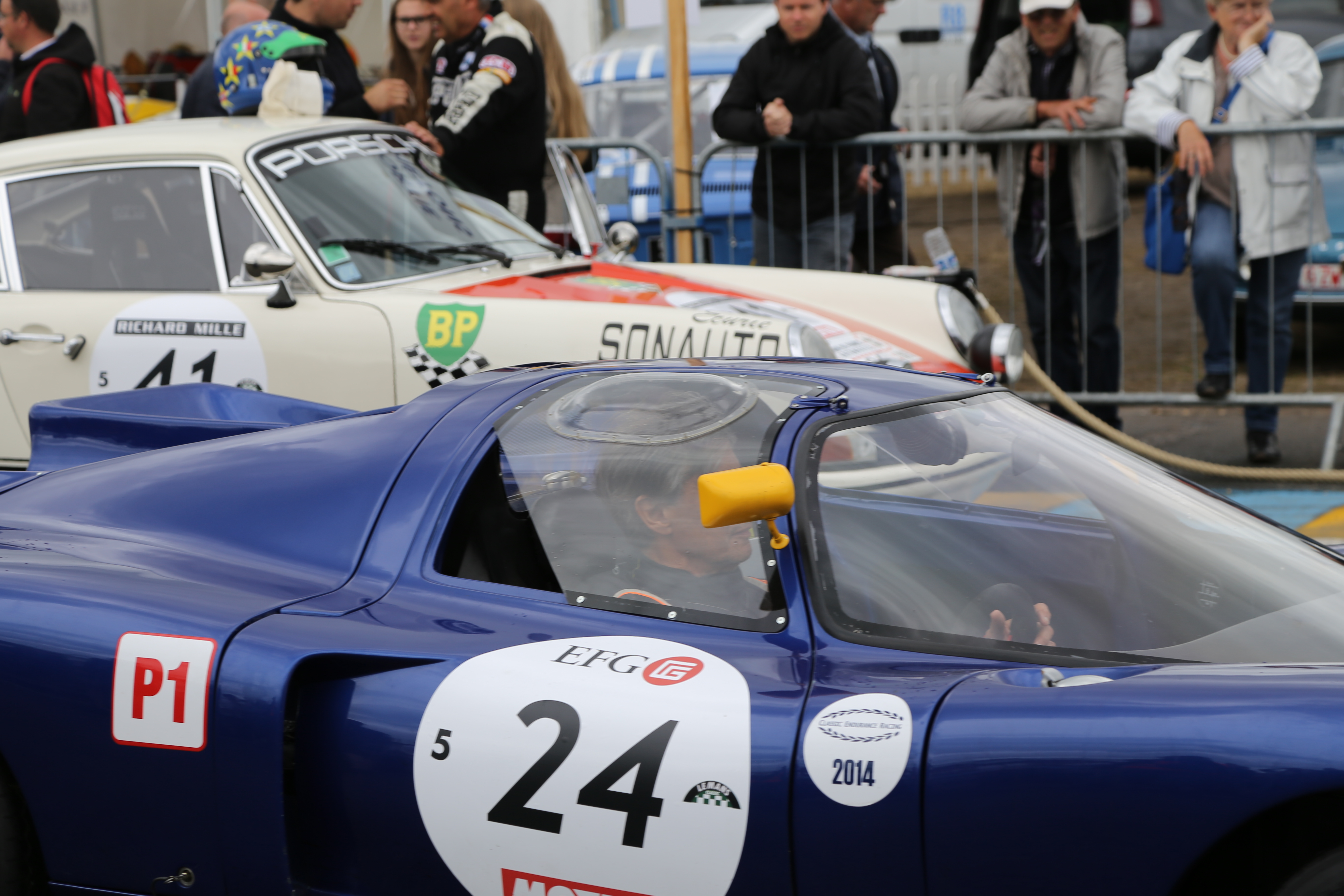 Préparation avant la course