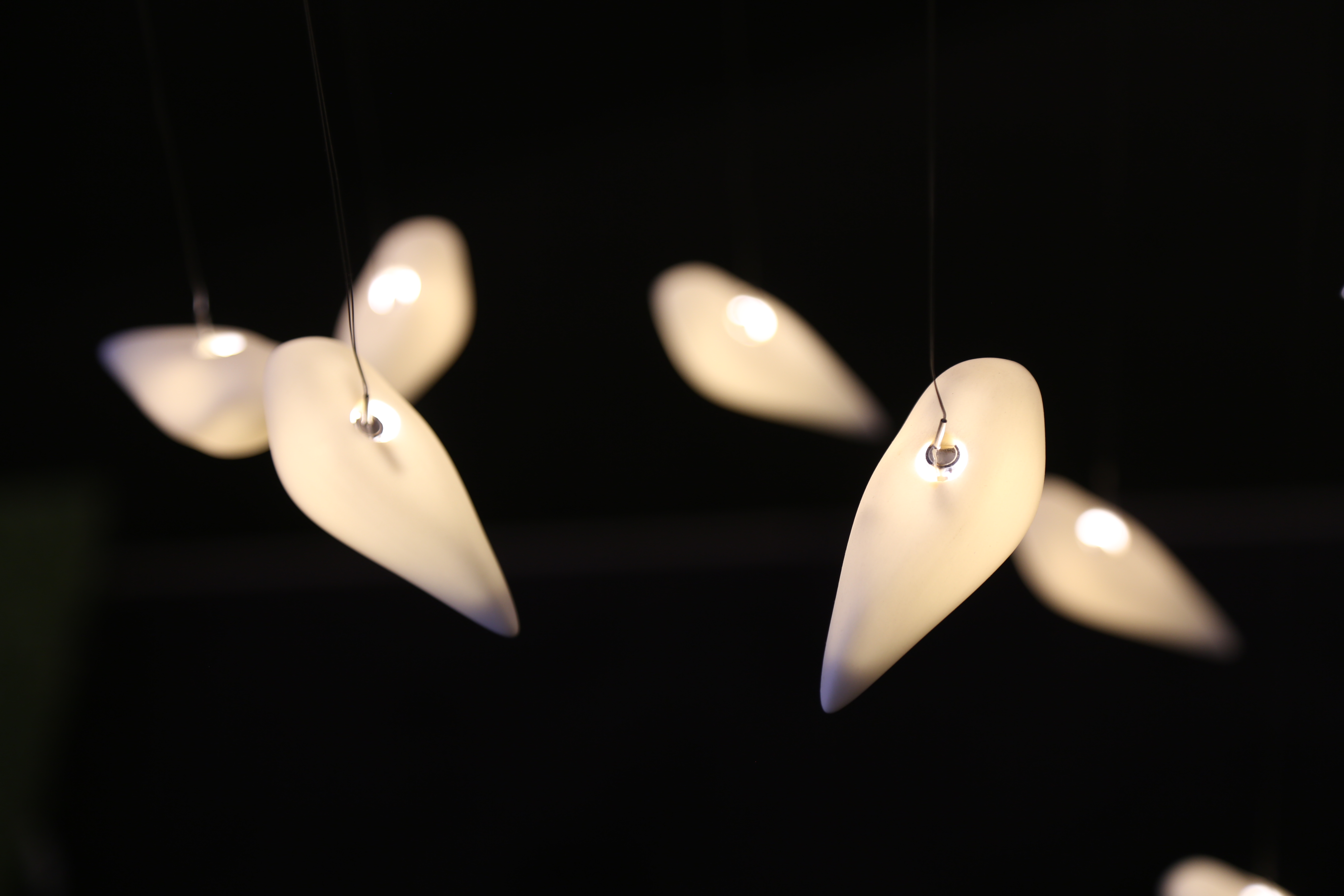 Lumière blanche volante