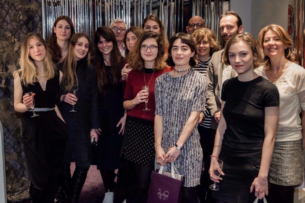 Les étudiantes et le jury