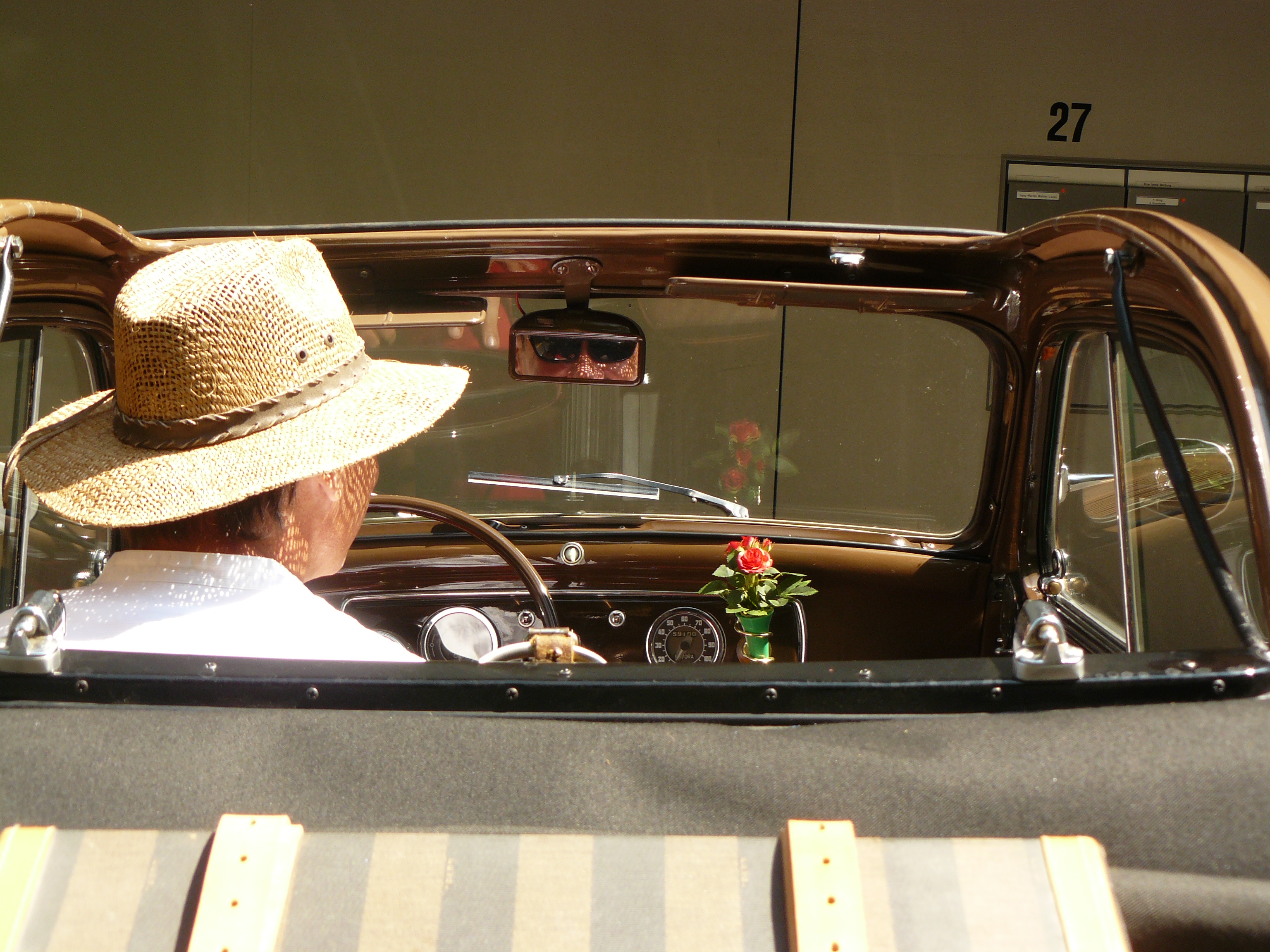 Topolino Fiat 1952 vue arriere