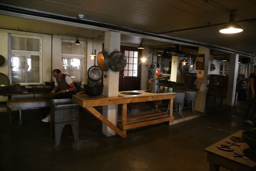 Interieur de la conserverie