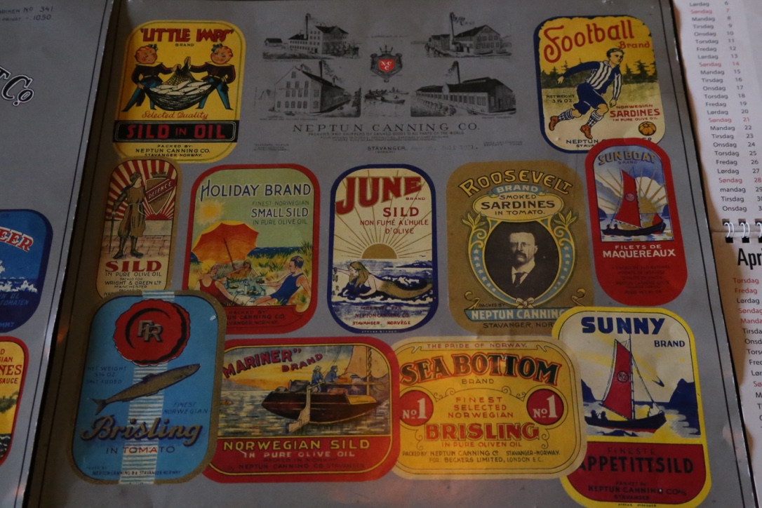 Collection d' étiquettes