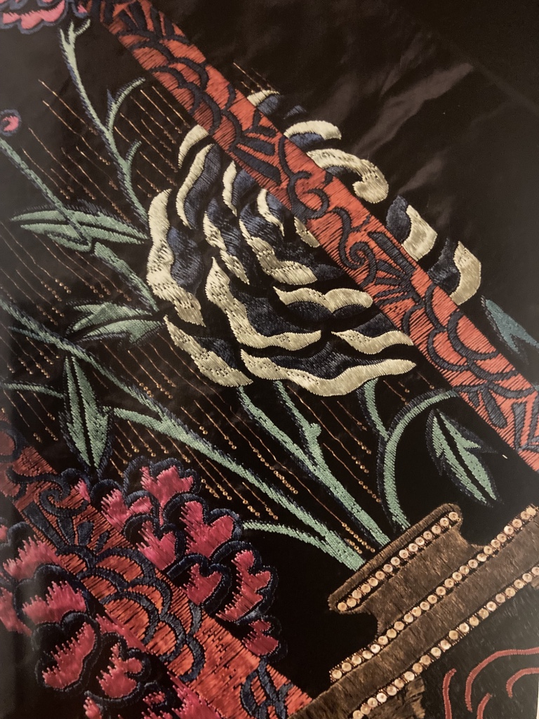 broderie d'inspiration orientale